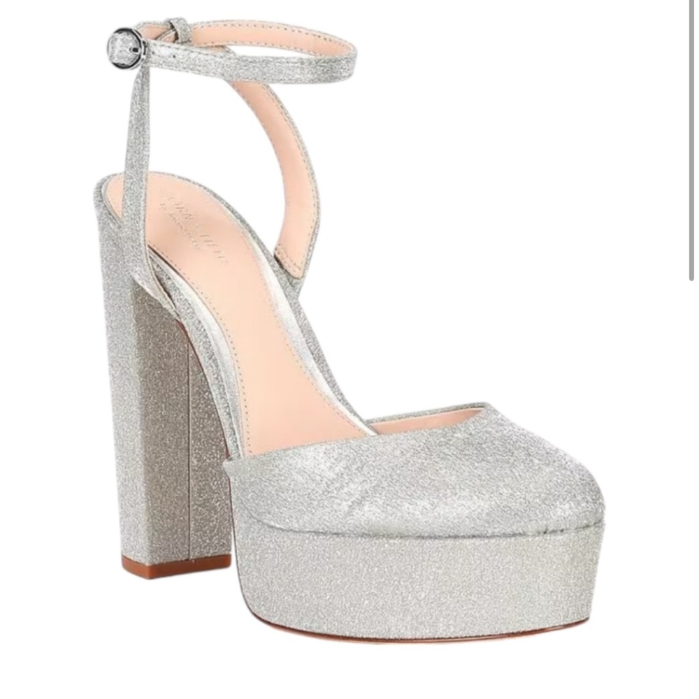 Antonio Melani x Born on Fifth Liv Platform Glitter Heels – Size 9.5